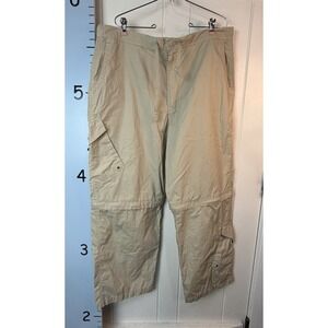 RL Chaps Wick Convertible Cargo Pants Mens 36/30 Zip Off Hiking Outdoor Camping